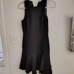 Black banana Republic dress size 2 with some sheer in back